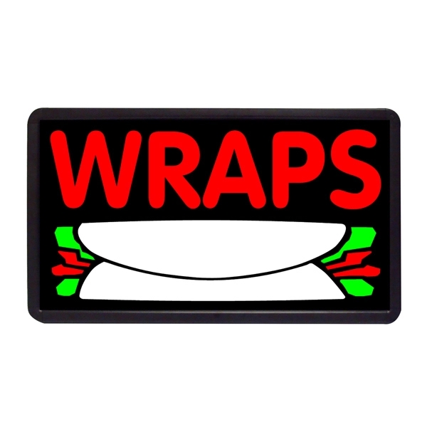 13" x 24" wraps simulated neon sign.... from ASI 30442 Above & Beyond Advertising Products / PromoAdLine