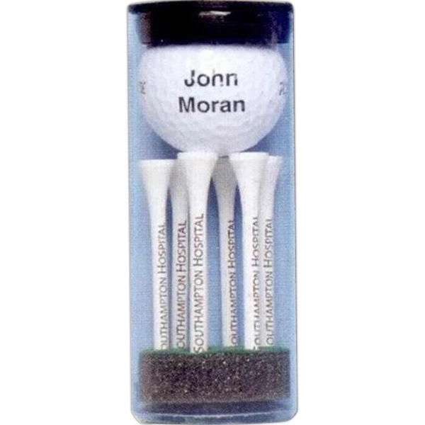 Wilson "Ultra" Golf Ball Tube w/ 1 Golf Ball & Six... from ASI 63500 Jomar Industries Inc / The Tee Line