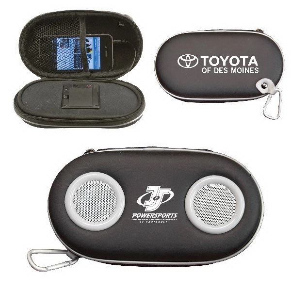 Speaker case turns your MP3 player into a portable sound system... from ASI 31570 Advantage Industries / AdVantage Line®
