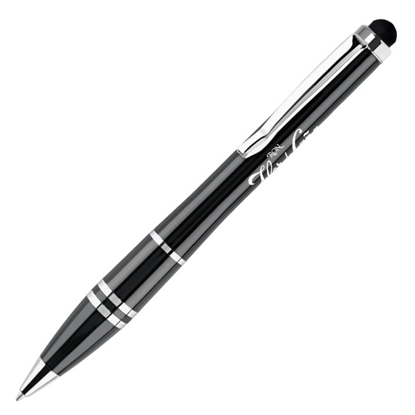 Dual function design pen with a capacitive soft touch stylus.... from ASI 79535 Primetime / Primetime