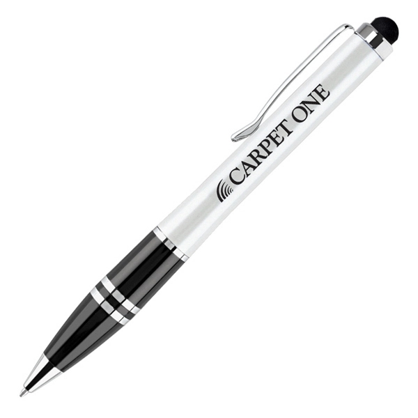 Dual function design pen with a capacitive soft touch stylus.... from ASI 79535 Primetime / Primetime