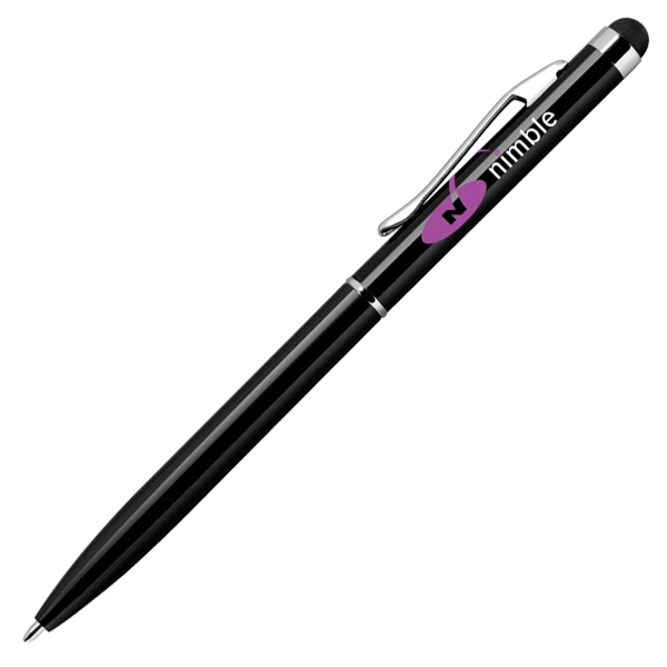 4.25" long dual function design pen includes a capacitive soft touch... from ASI 79535 Primetime / Primetime
