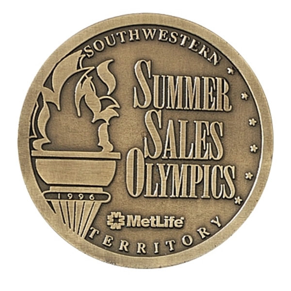 Economical Cast zinc alloy coin, comes in 5 different sizes... from ASI 68760 Marken Industries / Marken