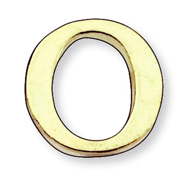 Letter shape lapel pin with military clutch, up to 3/8".... from ASI 68760 Marken Industries / Marken