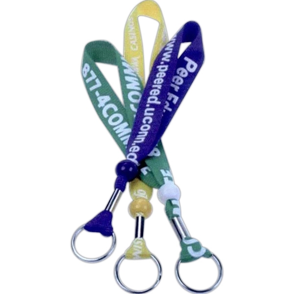 Our lanyard key chains offer the large imprint area of a... from ASI 92245 Tropico Imports LTD / Tropico