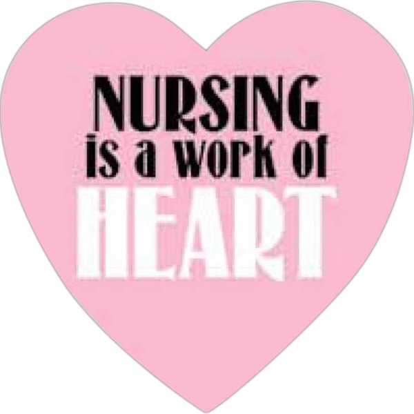 Four color heart shaped label.... from ASI 66040 Label Works / Label Works®