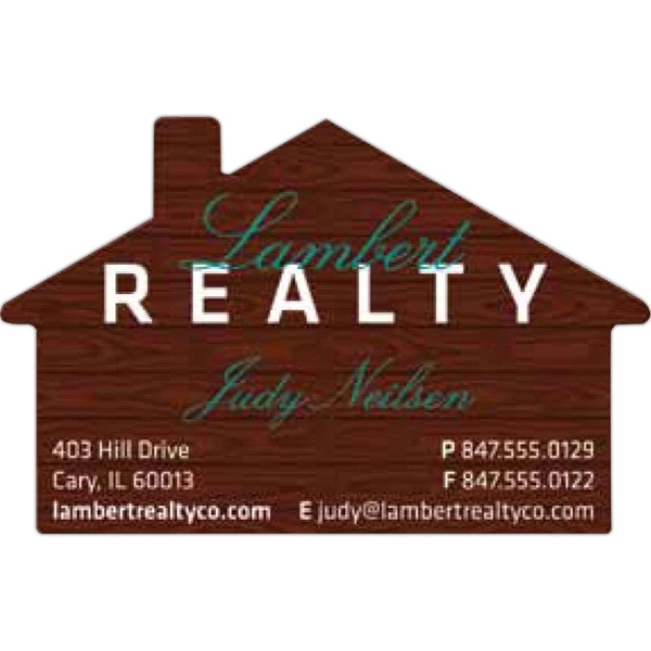 House shaped 1 7/8" x 2 7/8" printed label.... from ASI 66040 Label Works / Label Works®