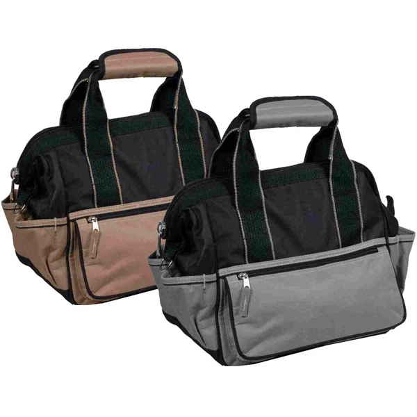 With seven exterior pockets and adjustable strap, tool bag.... from ASI 66230 Landes Inc