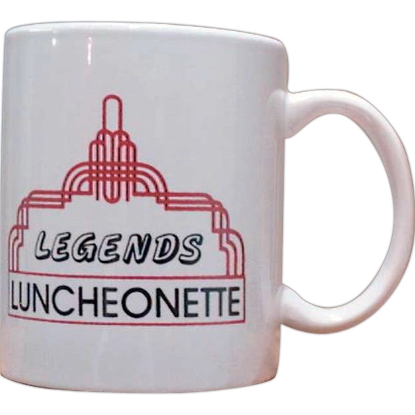 Colored ceramic coffee mug with handle and customization.... from ASI 31260 AdCapitol / Adcap®