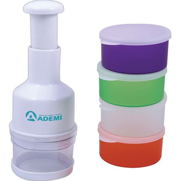 10-piece chopping set with storage containers... from ASI 79370 ZZ DROPPED -The Premium Line / The Premium Line
