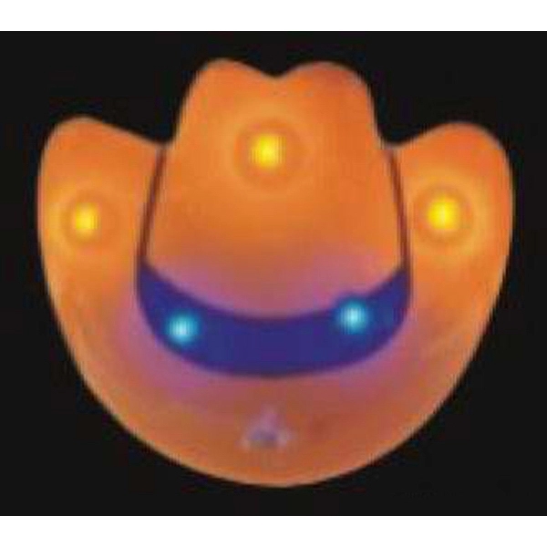 Custom cowboy hat flash lapel pin with flashing light.... from ASI 36988 Artek USA Inc / Artek™