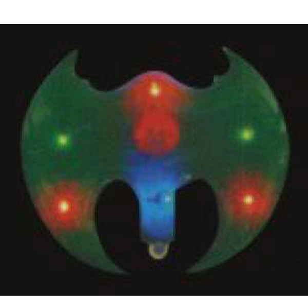 Custom bat shape flash lapel pin with flashing light.... from ASI 36988 Artek USA Inc / Artek™