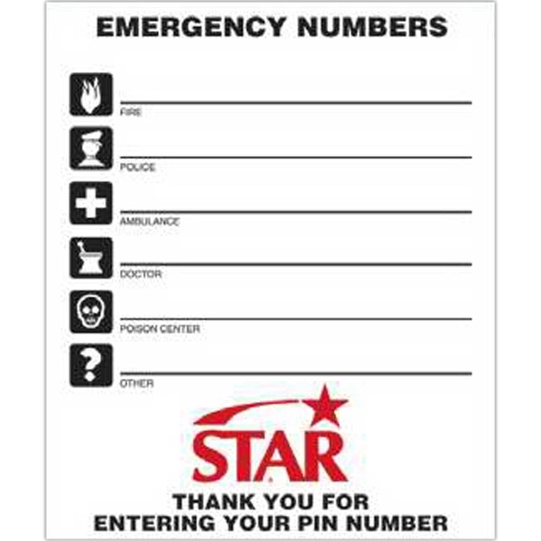 Magnet 20 mil - rectangle. Digital four color process print; size... from ASI 80210 Quikey Mfg Co Inc / Quikey Line