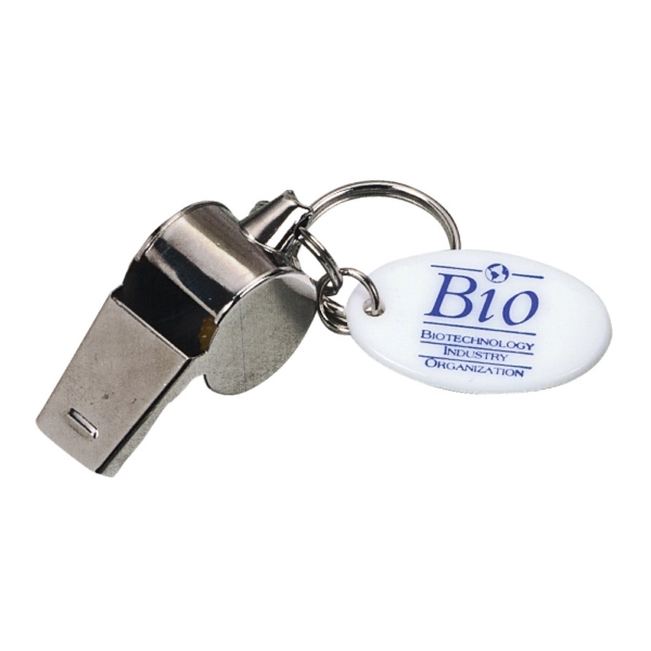 Key holder with metal whistle.... from ASI 52710 Lincoln Line
