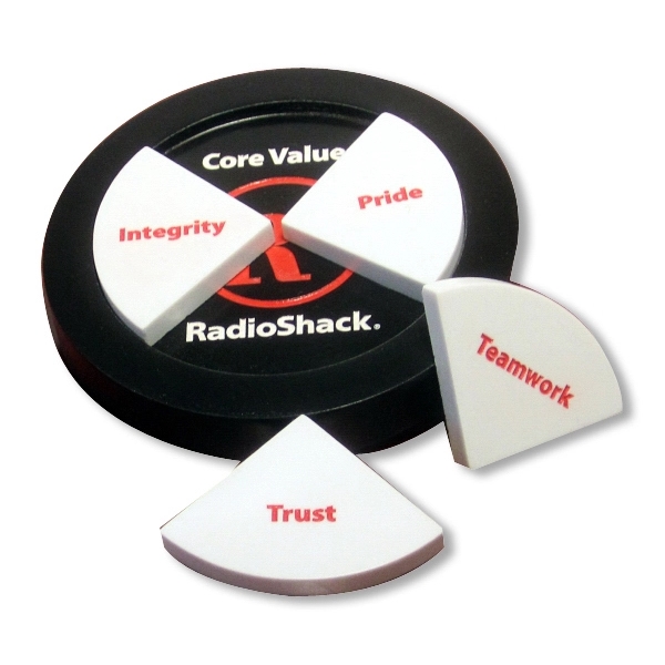 Pie graph shaped perpetual desk award.... from ASI 89860 StoneyCreek / StoneyCreek®