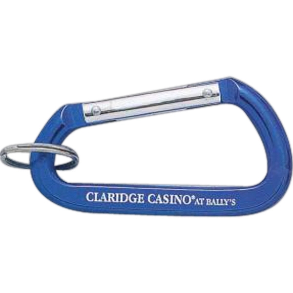 Our Carabiner key tag available in different and attractive colors.... from ASI 40610 Perry Blackburne Inc / KEYTAGLINE