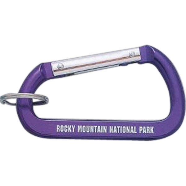 Our Carabiner key tag available in different and attractive colors.... from ASI 40610 Perry Blackburne Inc / KEYTAGLINE