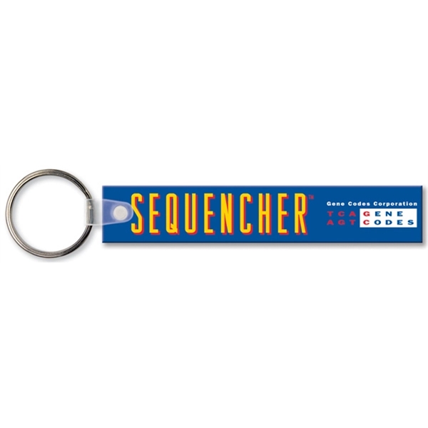 Key tag - rectangle - spot color. Flexible; 17 product colors;... from ASI 80210 Quikey Mfg Co Inc / Quikey Line