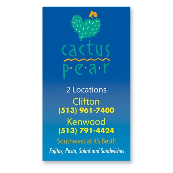 Magnet 30 mil - rectangle - full color. Digital 4-color process... from ASI 80210 Quikey Mfg Co Inc / Quikey Line