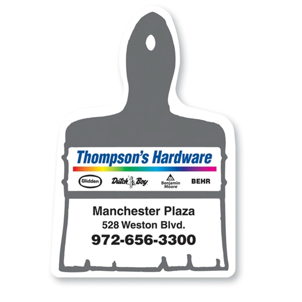 Magnet - paint brush. Digital four color process print; stock 20... from ASI 80210 Quikey Mfg Co Inc / Quikey Line