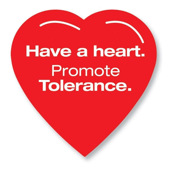 Magnet - heart. Digital four color process print; stock 20 mil;... from ASI 80210 Quikey Mfg Co Inc / Quikey Line