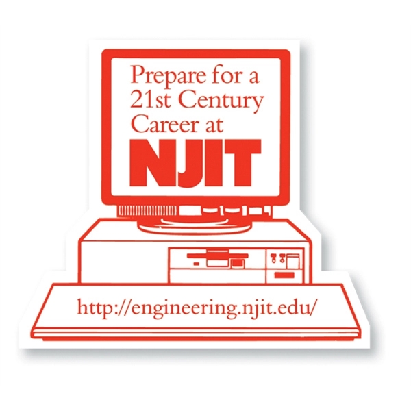 Magnet - computer monitor - full color. Digital 4-color process print;... from ASI 80210 Quikey Mfg Co Inc / Quikey Line