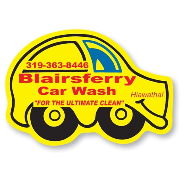 Magnet - new custom shape - full color. Digital four color... from ASI 80210 Quikey Mfg Co Inc / Quikey Line