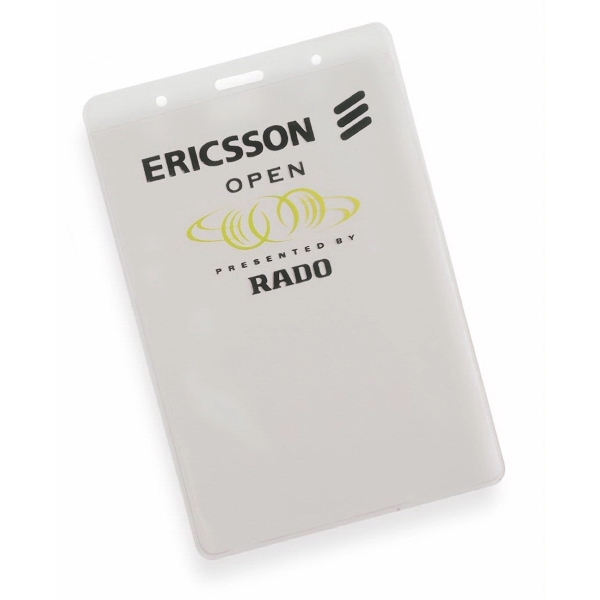 Credential holder designed to be worn around the neck.... from ASI 52550 Erell Manufacturing Company