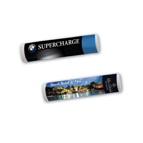 Natural SPF 15 or SPF15 sunscreen suntan sunblock vanilla flavored lip... from ASI 61125 Hit Promotional Products / Admints & Zagabor