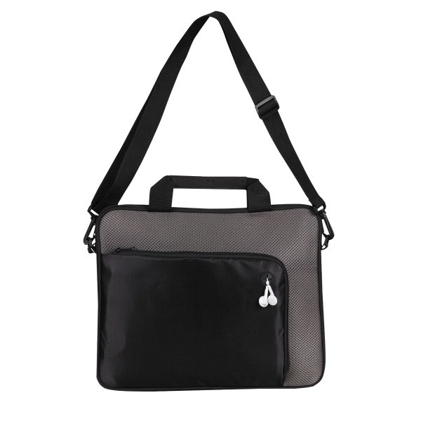 13" x 11" x 1" polyester notebook briefcase for 13" laptop... from ASI 37980 Bagworld