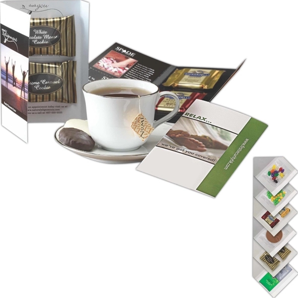 Chocolate Buttons calling card, 1 oz., 28g.... from ASI 44900 NC Custom (CI/Lanco)