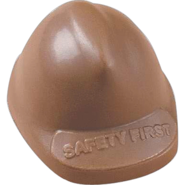 Hard hat shape molded chocolate.... from ASI 44900 NC Custom (CI/Lanco) / Chocolate Inn