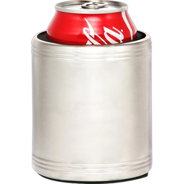 Stainless steel can cooler fits 12 oz. cans.... from ASI 39552 BEL Promo