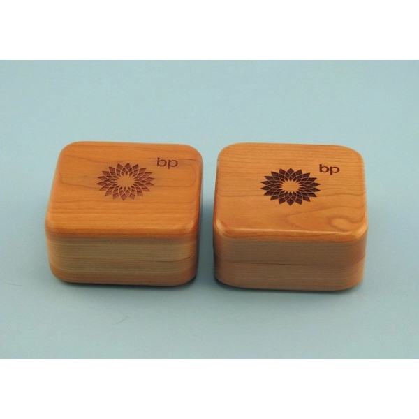 Wood Coin Box.... from ASI 88156 Solid Dimensions Inc / Solid Dimensions Line