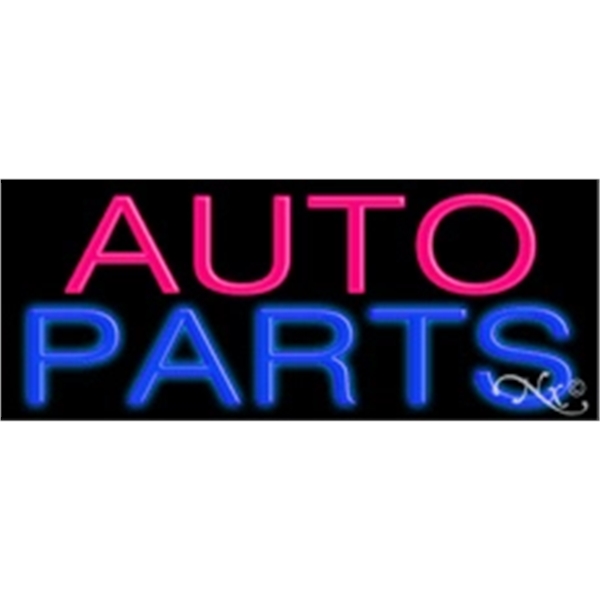 13" x 32" x 3" neon sign, suitable for indoor and... from ASI 30442 Above & Beyond Advertising Products / PromoAdLine