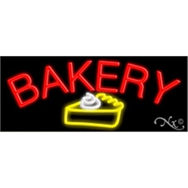 13" x 32" x 3" neon sign, suitable for indoor and... from ASI 30442 Above & Beyond Advertising Products / PromoAdLine