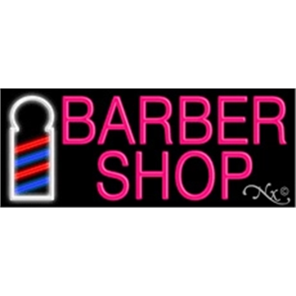 13" x 32" x 3" neon sign, suitable for indoor and... from ASI 30442 Above & Beyond Advertising Products / PromoAdLine