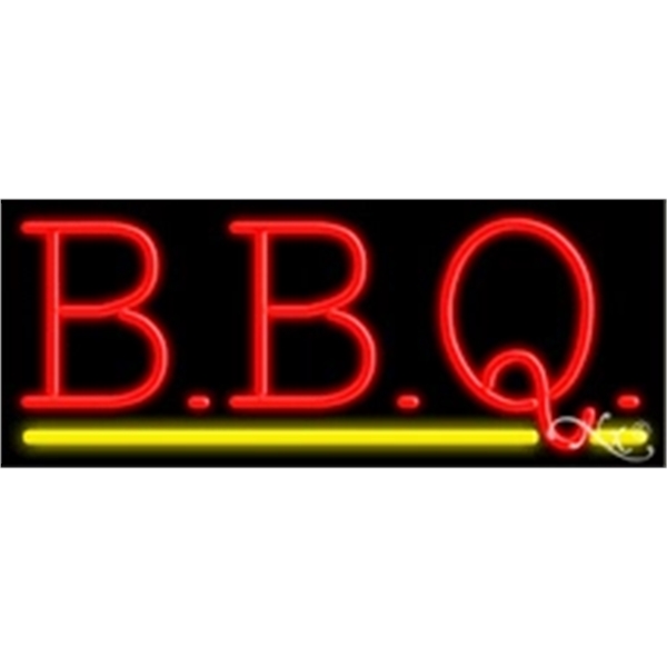 13" x 32" x 3" neon sign, suitable for indoor and... from ASI 30442 Above & Beyond Advertising Products / PromoAdLine