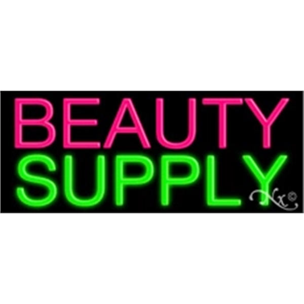 13" x 32" x 3" economic neon sign.... from ASI 30442 Above & Beyond Advertising Products / PromoAdLine