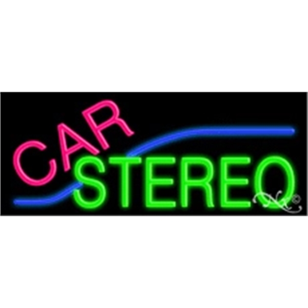 13" x 32" x 3" economic neon sign.... from ASI 30442 Above & Beyond Advertising Products / PromoAdLine