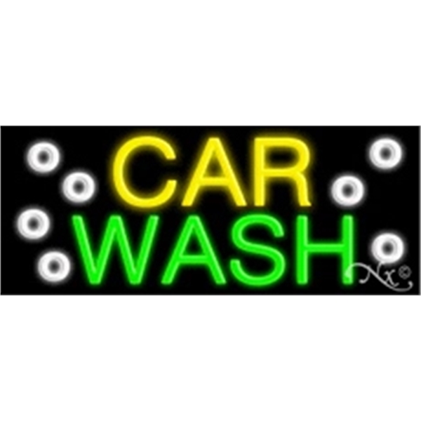 13" x 32" x 3" economic neon sign.... from ASI 30442 Above & Beyond Advertising Products / PromoAdLine