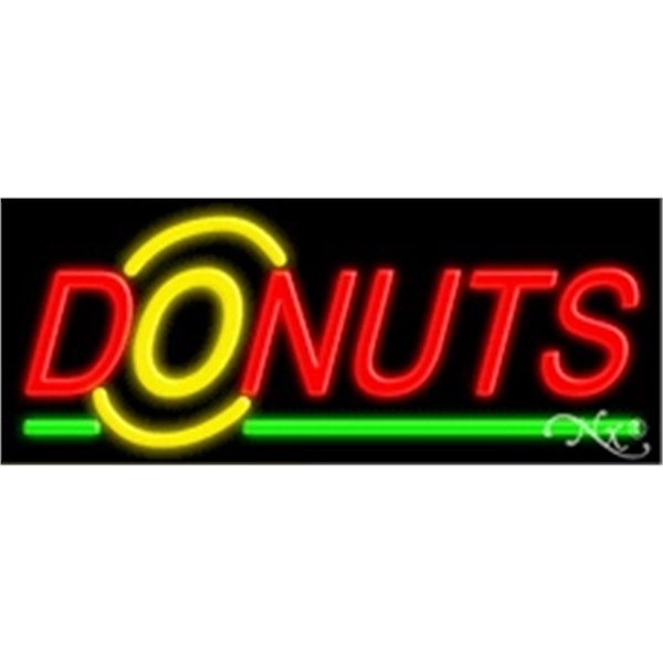 13" x 32" x 3" neon sign, mounted on an unbreakable... from ASI 30442 Above & Beyond Advertising Products / PromoAdLine