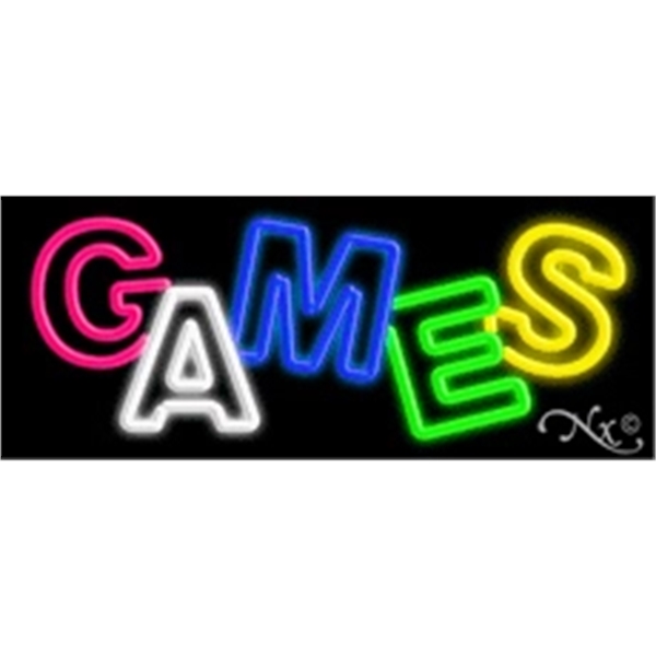 13" x 32" x 3" neon sign, mounted on an unbreakable... from ASI 30442 Above & Beyond Advertising Products / PromoAdLine