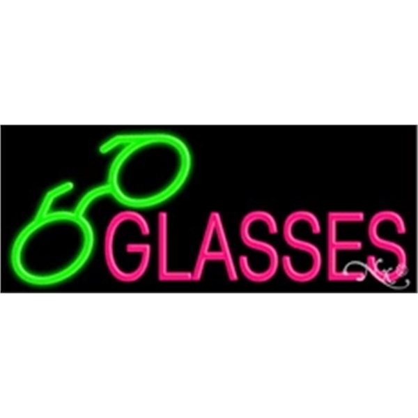 13" x 32" x 3" neon sign, mounted on an unbreakable... from ASI 30442 Above & Beyond Advertising Products / PromoAdLine