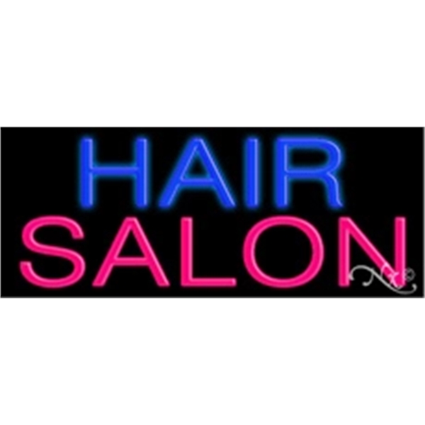 13" x 32" x 3" neon sign, mounted on an unbreakable... from ASI 30442 Above & Beyond Advertising Products / PromoAdLine