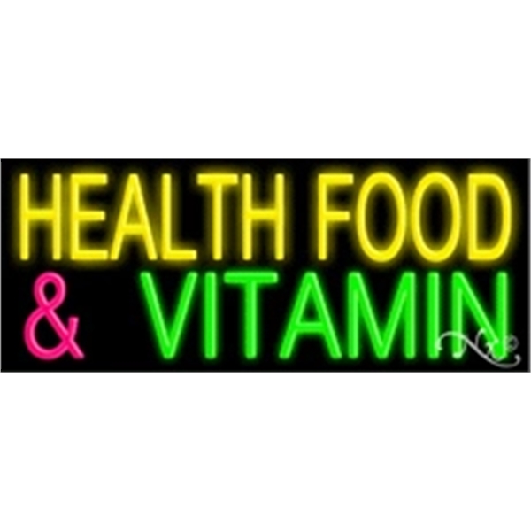 13" x 32" x 3" neon sign, mounted on an unbreakable... from ASI 30442 Above & Beyond Advertising Products / PromoAdLine