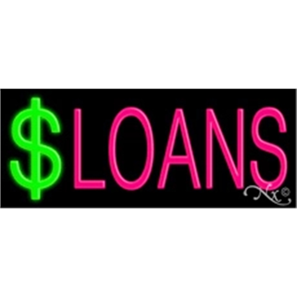 13" x 32" x 3" neon sign, mounted on an unbreakable... from ASI 30442 Above & Beyond Advertising Products / PromoAdLine