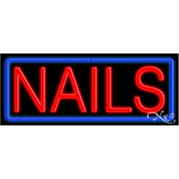 13" x 32" x 3" neon sign, mounted on an unbreakable... from ASI 30442 Above & Beyond Advertising Products / PromoAdLine