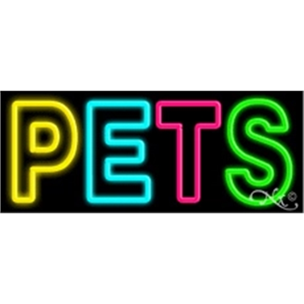 13" x 32" x 3" neon sign, mounted on an unbreakable... from ASI 30442 Above & Beyond Advertising Products / PromoAdLine