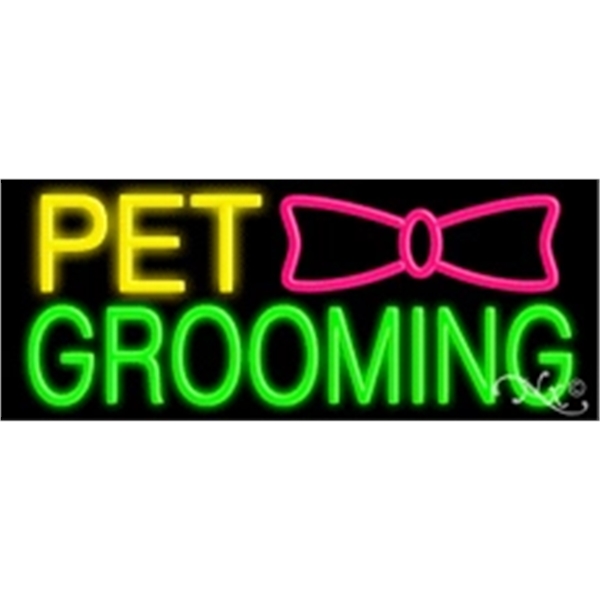 13" x 32" x 3" neon sign, mounted on an unbreakable... from ASI 30442 Above & Beyond Advertising Products / PromoAdLine